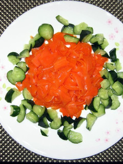 A picture of Sweet Carrot Ribbon Salad.