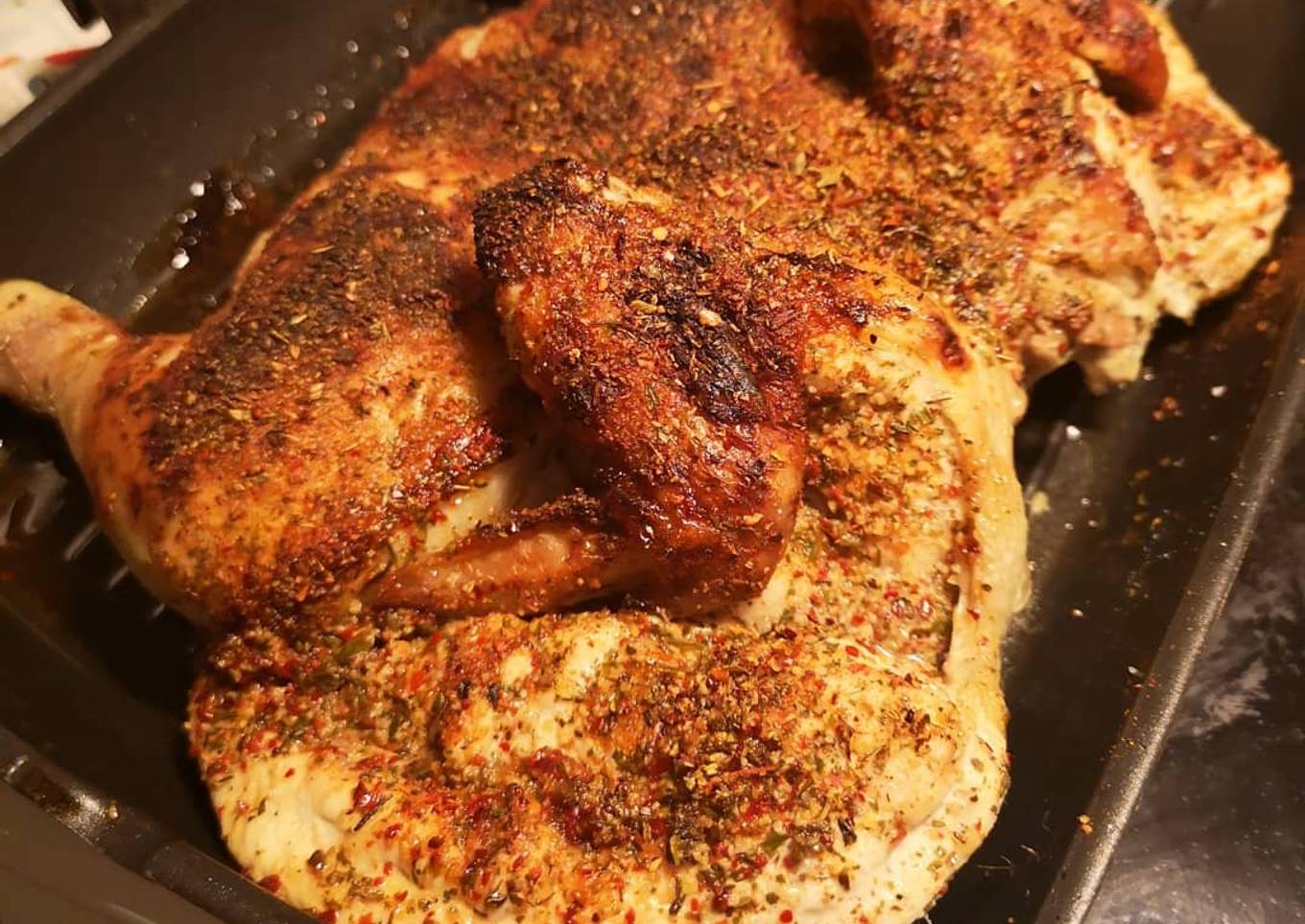 Spanish spices Grilled chicken