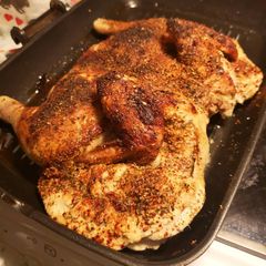 A picture of Spanish spices Grilled chicken.