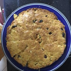A picture of Eggless cake.