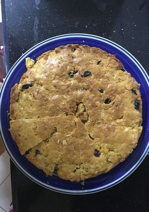 A picture of Eggless cake.
