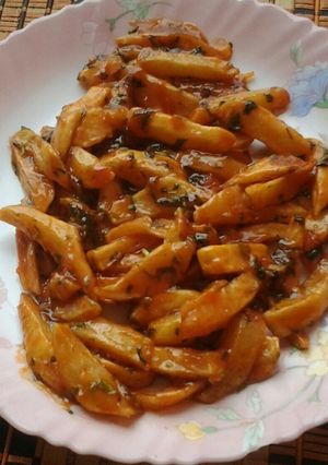 A picture of Chips Masala.