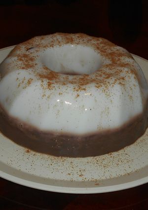 Una foto de Gelatina de canela y chocolate