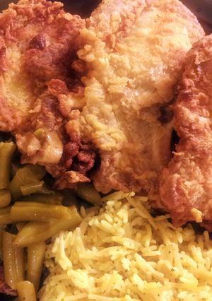 A picture of Angel's Fried Pork Chops.