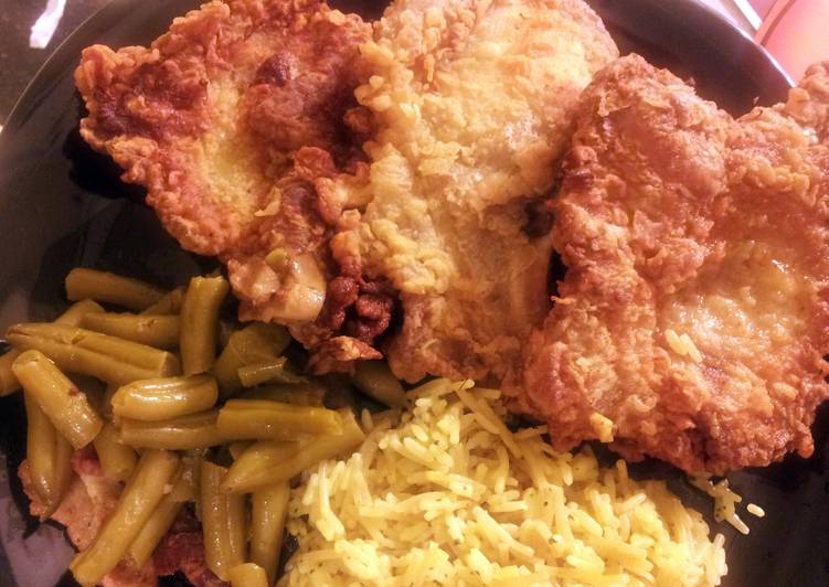 Angel's Fried Pork Chops