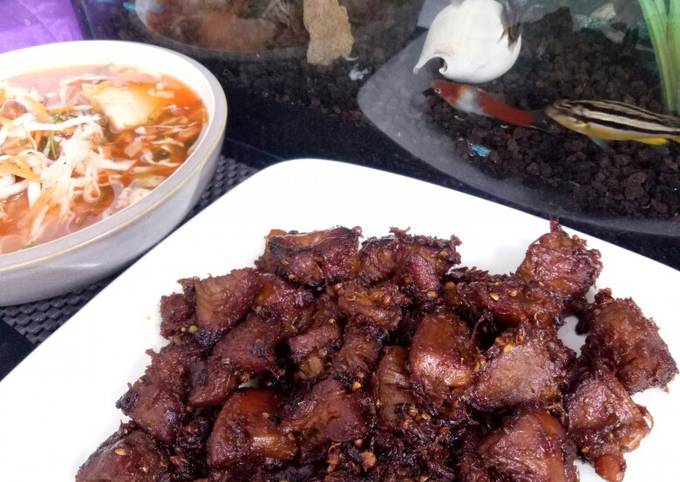 Resep Daging Kambing Goreng oleh Amie Sutedjo - Cookpad