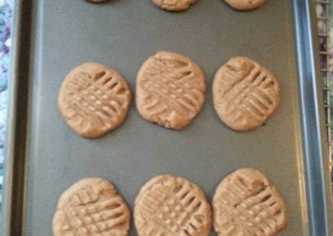 Recipe of Ultimate Flourless Peanut Butter Cookies