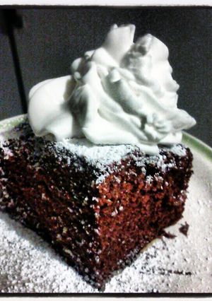 A picture of Homemade Gingerbread Cake.