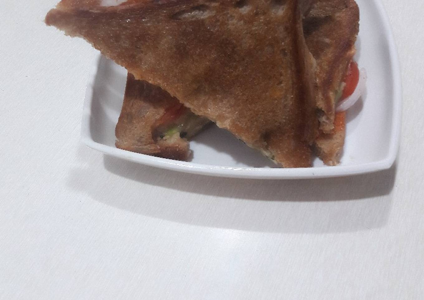 Veg aloo mayo sandwich