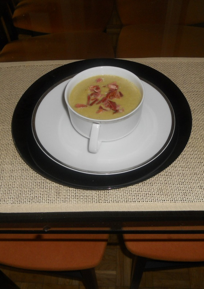 Una foto de Crema de trigueros