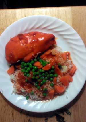 A picture of Apricot Chicken.