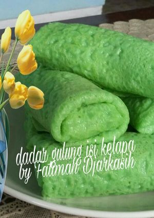 Foto resep Dadar Gulung Isi Kelapa