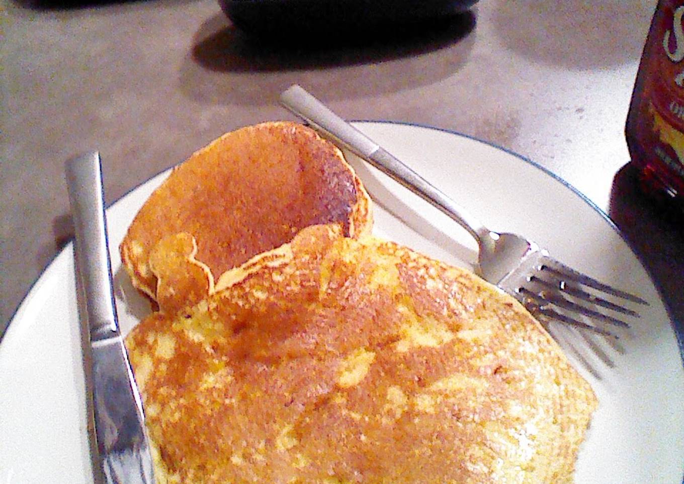 Corn meal pancakes take 1