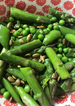 A picture of Spring salad.