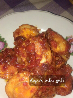 Foto resep Telor balado pedas manis
