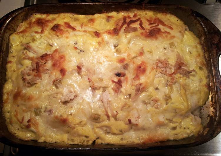 Quick and Easy Kaylene&#39;s enchiladas with white sauce