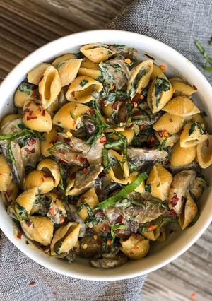 A picture of Creamy Dijon Pasta.