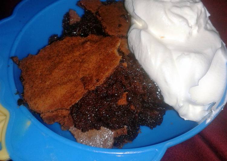 Easiest Way to Prepare Perfect Baked bourbon Brownie pudding