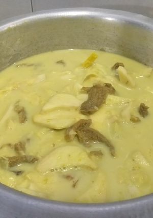 Foto resep Masak lemak 🌶🔥 Umbut Kelapa x Daging