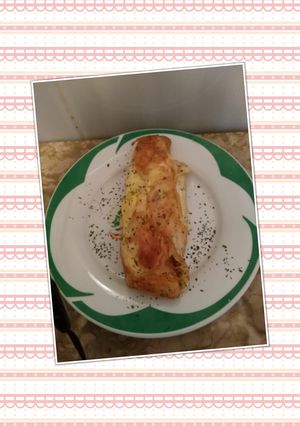 Foto principal de Tortilla francesa rellena de pechuga de pollo