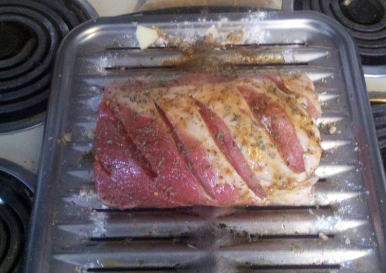 Recipe of Quick Stuffed pork loin