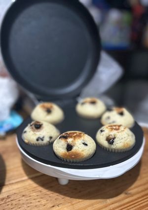 Una foto de Muffins con chispas de chocolate 🧁