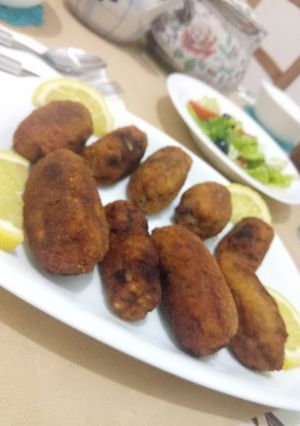 صورة لوصفة أصابع الدجاج بالجبن