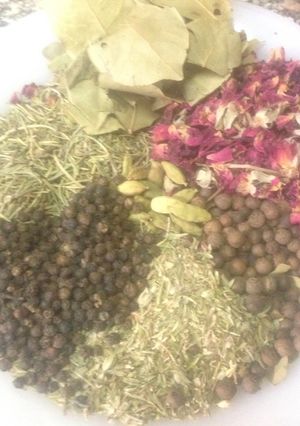 صورة لوصفة خلطة بهارات تصلح لكل الأكلات 😋