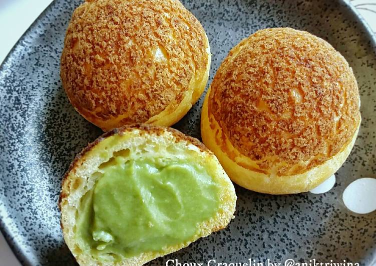 Bagaimana Menyiapkan Choux Craquelin, Kue Soes (PR_SoesBukanSusi), Lezat