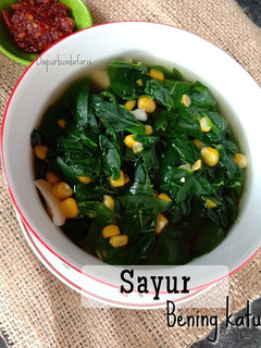Foto resep Sayur bening katuk