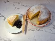 Una foto di torta allo yogurt
