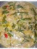 Tumis Daun Ginseng Terong Teri
