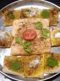 Creamy aloo tamatar sandwich