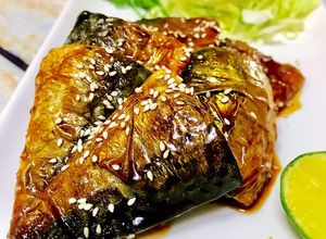 Hình của món Cá SaBa Xốt Teriyaki.