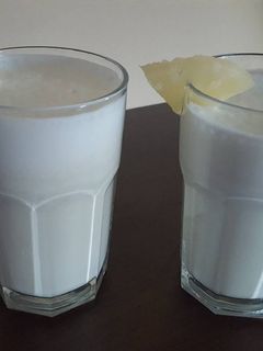 Virgin piña colada (cukormentes) recept fotója