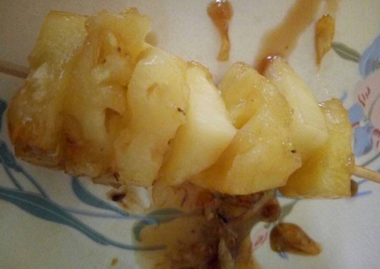 Recipe of Quick Glazed pineapple