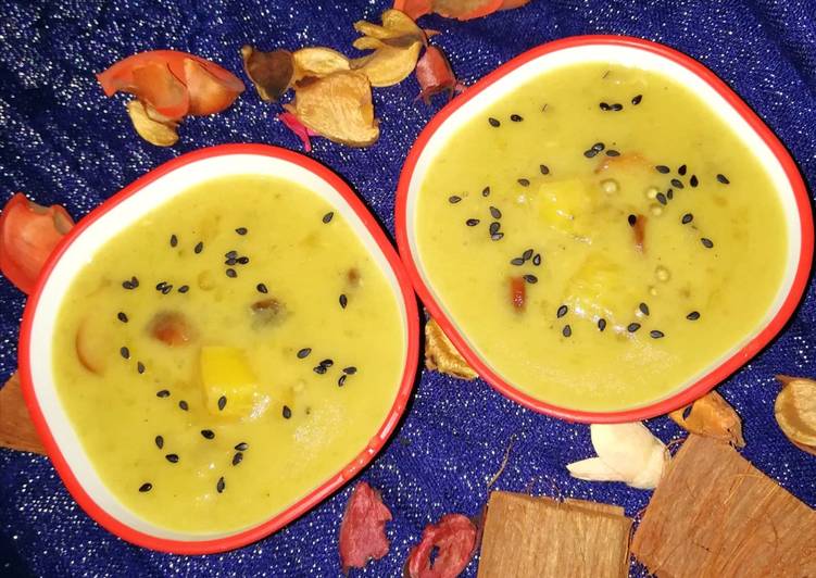 Plantain sabudana kheer