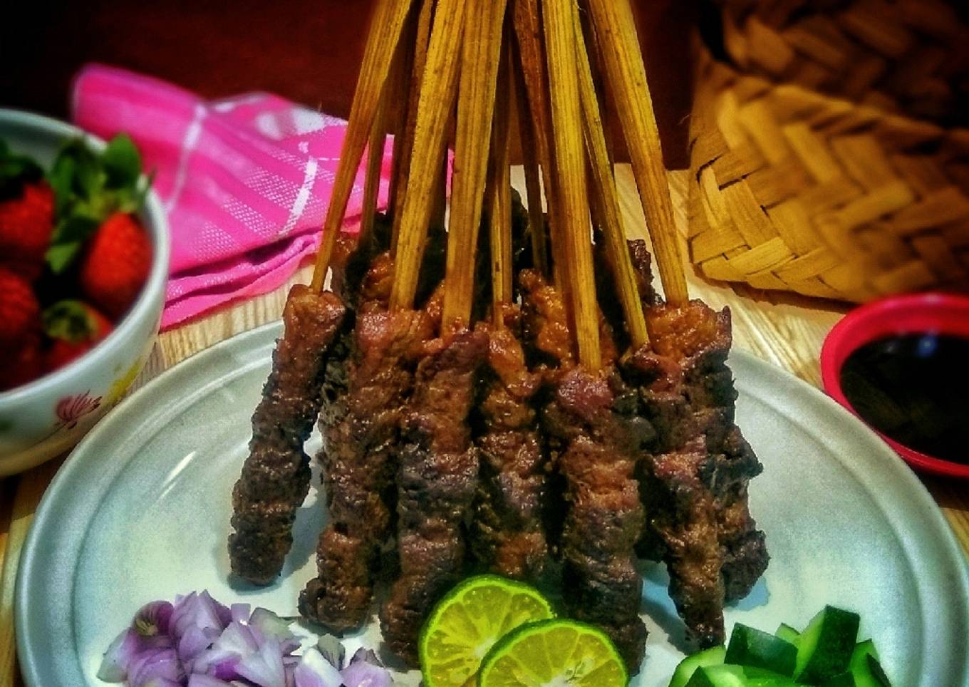 Sate Kambing Bumbu Kecap