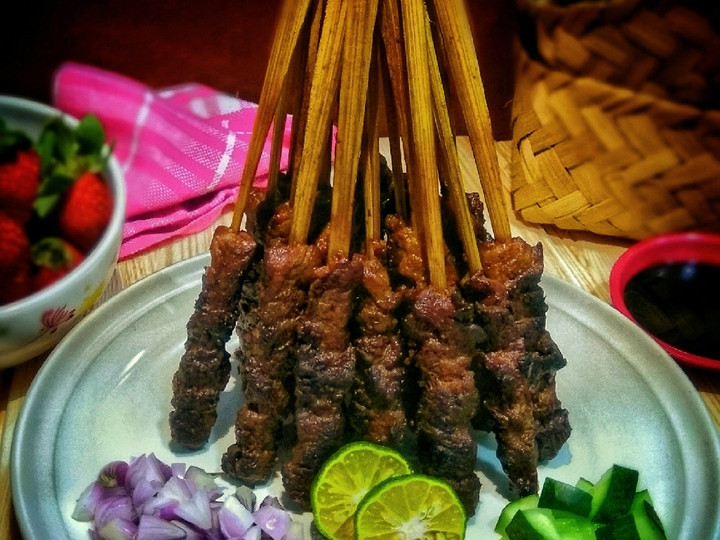 Langkah Mudah untuk Membuat Sate Kambing Bumbu Kecap, Enak Banget