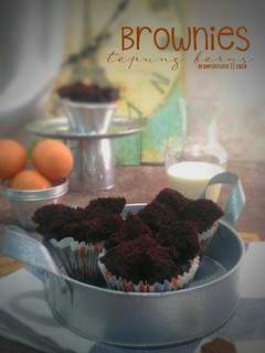 Foto resep Brownies Merekah Tepung Beras (Tanpa Telur)