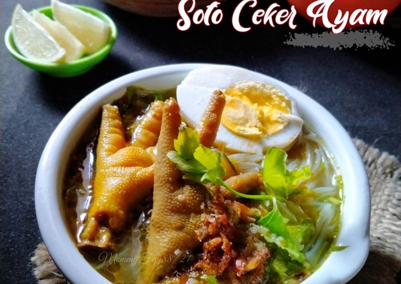 Soto Ceker Ayam