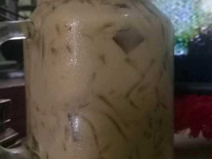 Langkah Mudah untuk Membuat Resep Es capucino cincau nutrijel yang Bikin Ngiler Anti Ribet, Lezat