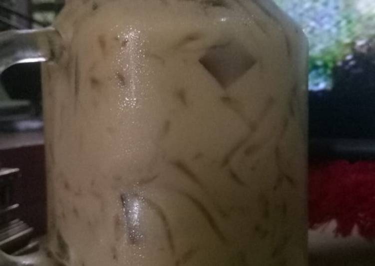 Resep: EnakEs capucino cincau nutrijel