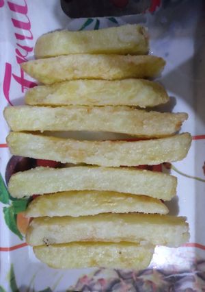 फ्रेंच फ्राइज़ (french fries recipe in Hindi) रेसिपी मुख्य फोटो