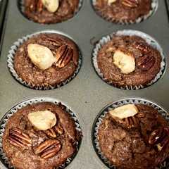 รูปของ Lowcarb Banana Muffins