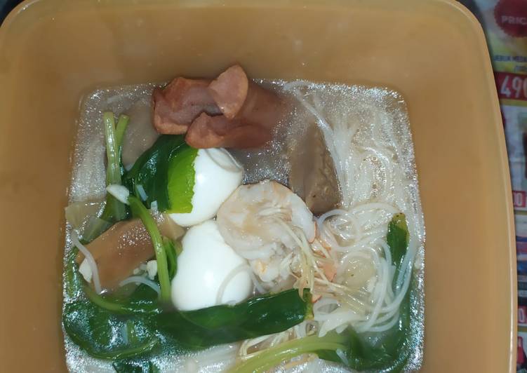 Cara Gampang memasak Misoa kuah udang yang Menggugah Selera