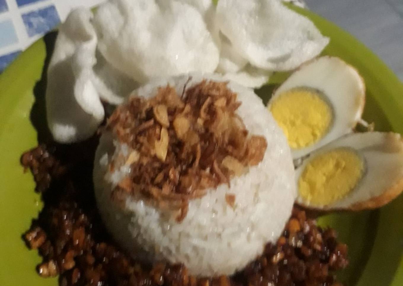 Nasi uduk simple