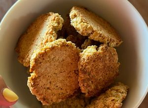 Una foto de Galletitas de avena crocantes