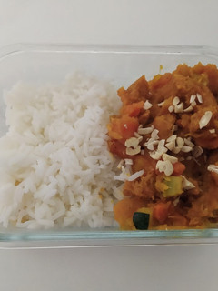 Una foto de Curry de calabaza