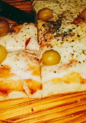 Una foto de Masa líquida para pizza esponjosa